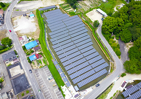 古市町太陽光発電所B